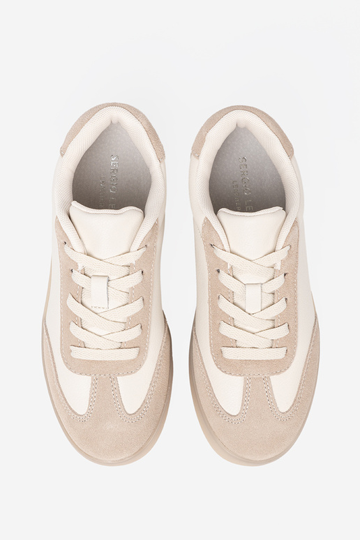INomens casual shoes Inhite-beige
