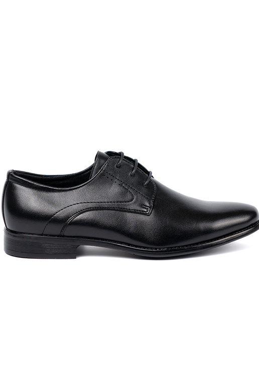 Elegant style shoes mens In classicj czerni i połysku