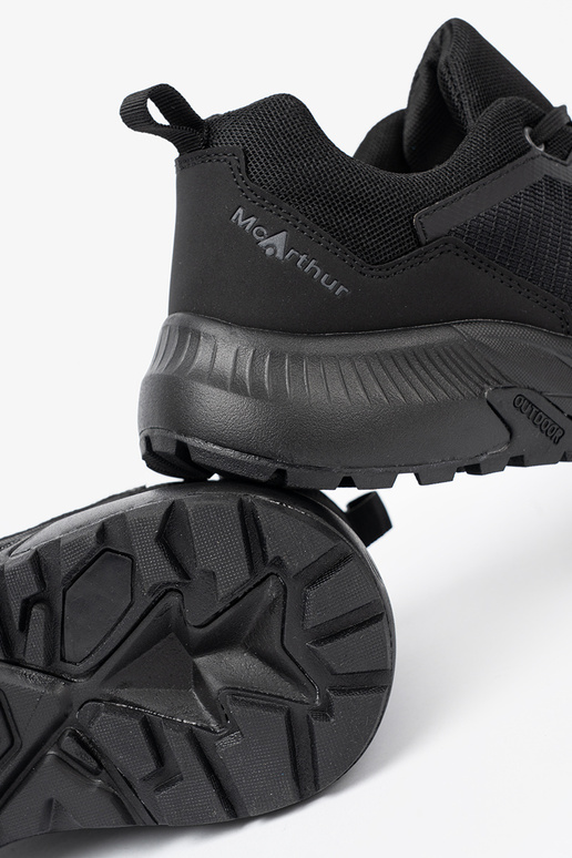 black Sneakers z tekstylną choleInką mens McArthur black Sneakers z tekstylną choleInką mens McArthur