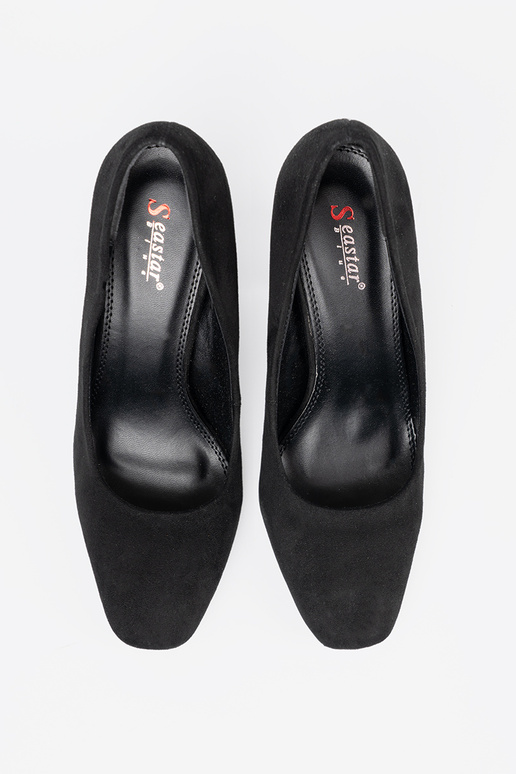 suede High-heeled shoes