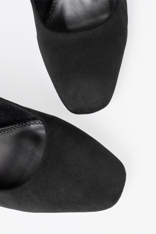 suede High-heeled shoes