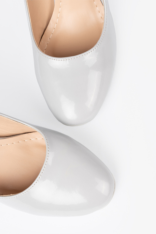 SZARE LAKIEROWANE CZÓŁENKA