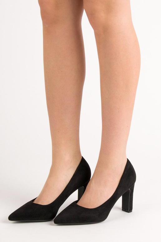 The classic model suede shoes