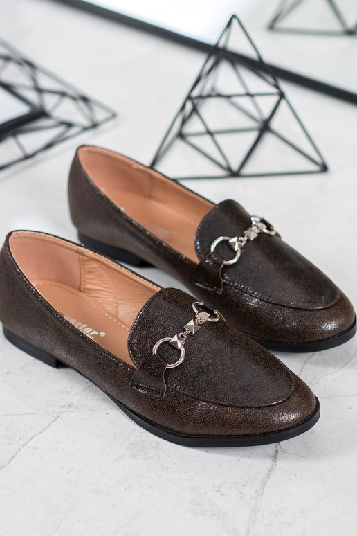 Moccasins from eco leather
