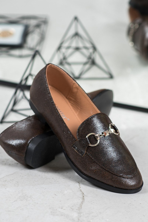 Moccasins from eco leather