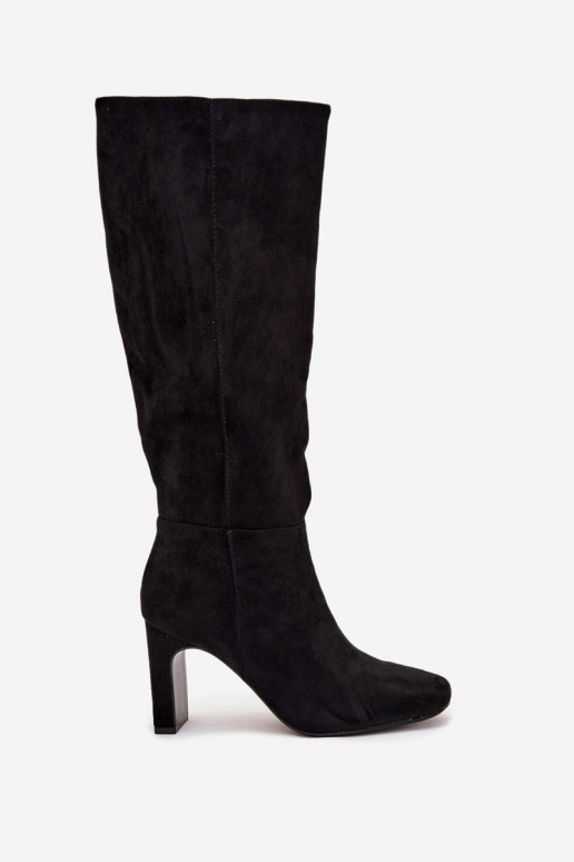 Women's Heeled Insulated Boots Black Zamira Women's Heeled Insulated Boots Black Zamira