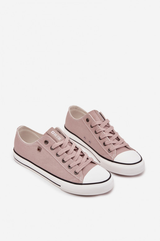 Men's Low Fabric Sneakers Big Star DD174501 Gray