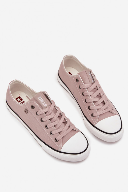 Men's Low Fabric Sneakers Big Star DD174501 Gray