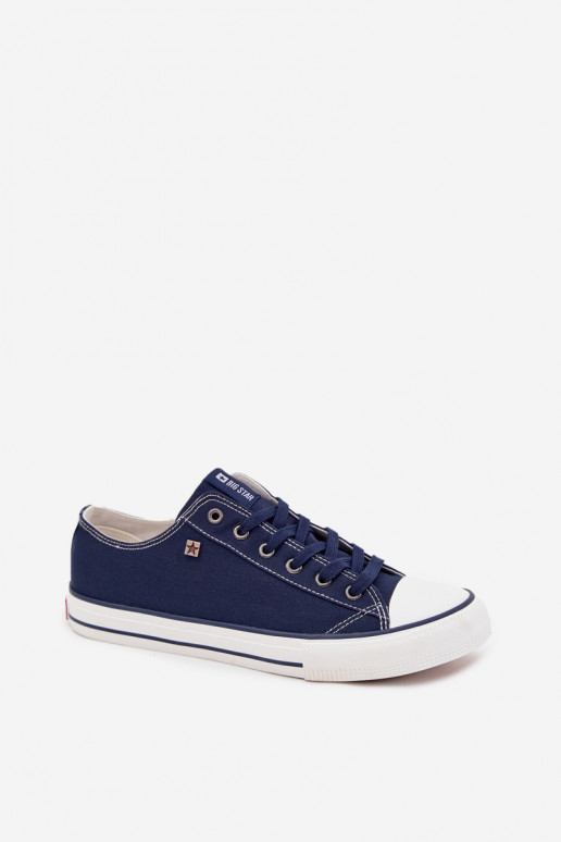Men's Low Material Sneakers Big Star DD174503 Navy