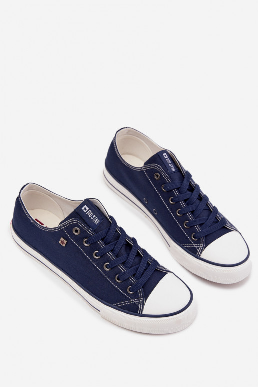 Men's Low Material Sneakers Big Star DD174503 Navy