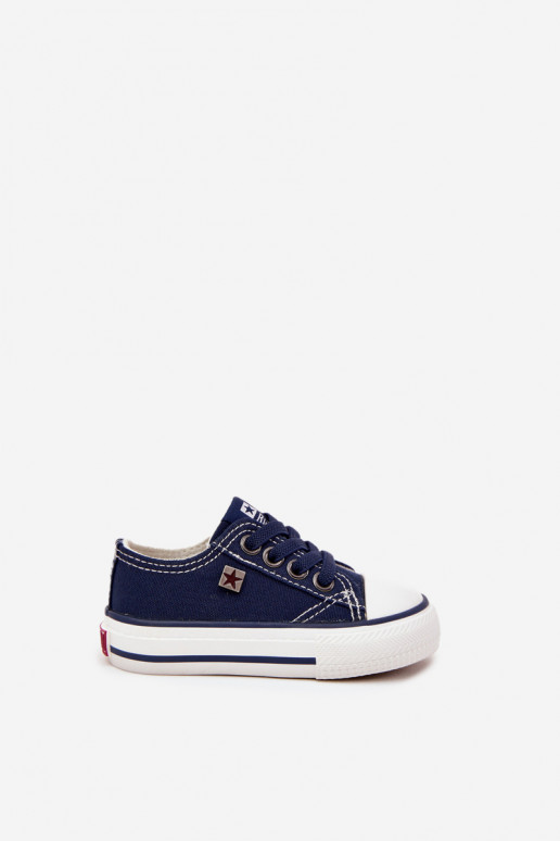 Children's Classic Sneakers Big Star DD374162 Navy Blue