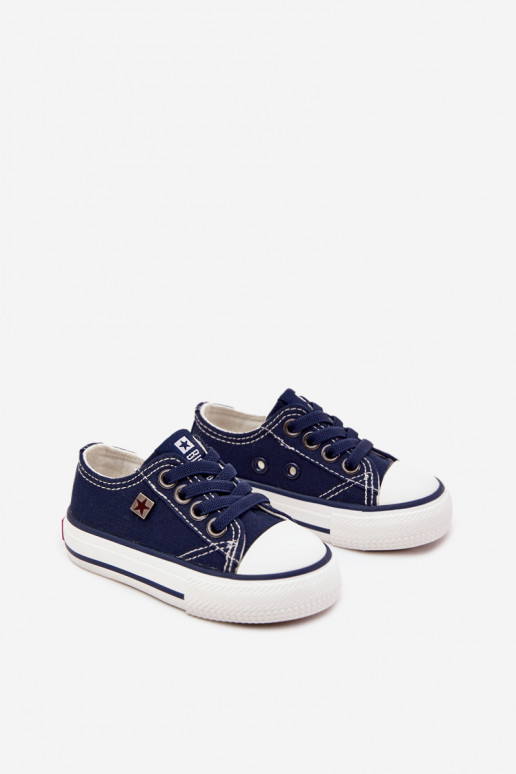 Children's Classic Sneakers Big Star DD374162 Navy Blue