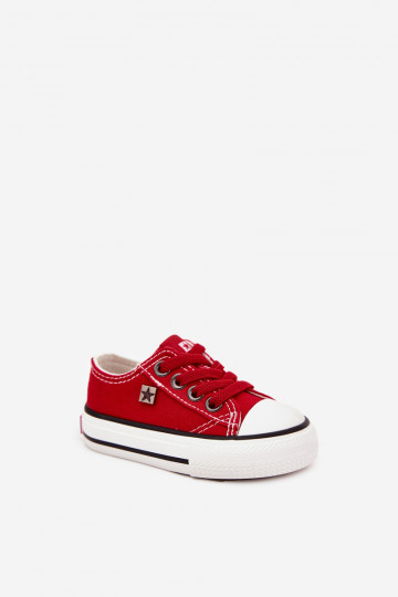Dziecięce Klasyczne Trampki Big Star DD374161 Czerwone