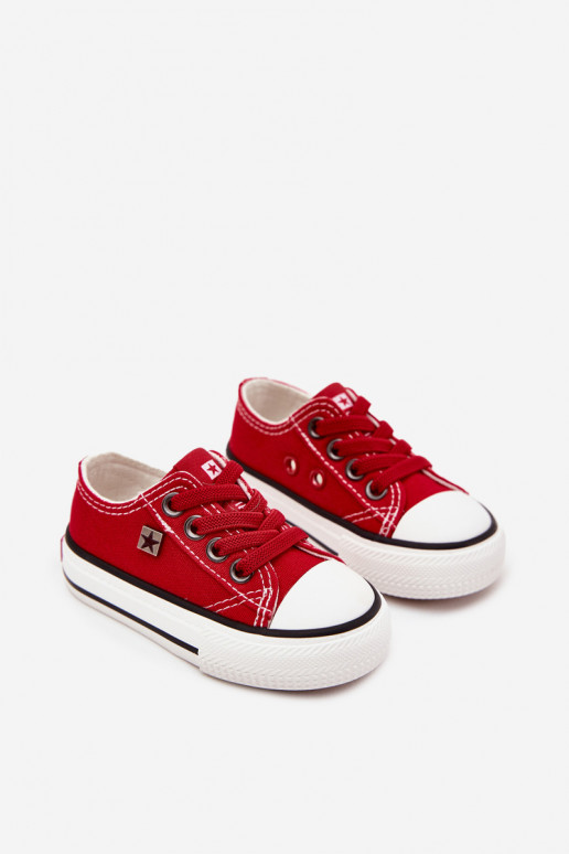 Children's Classic Sneakers Big Star DD374161 Red