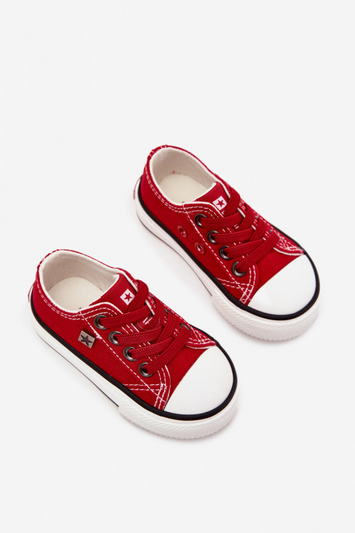 Children's Classic Sneakers Big Star DD374161 Red