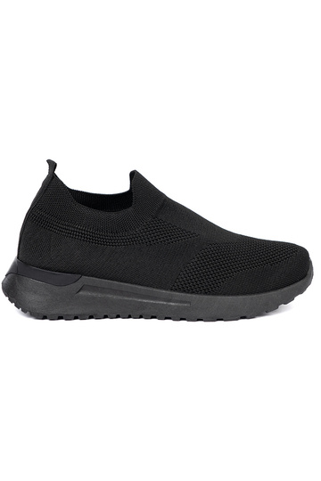 Sport shoes typu slip-on In black colorm kolorze 2