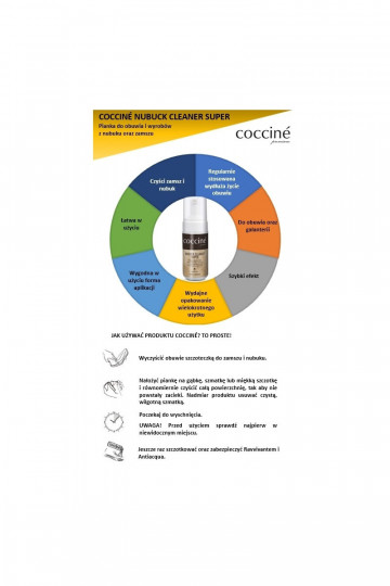 Coccine Cleaning Foam for Suede Nubuck and Textiles Nubuck Cleaner 2