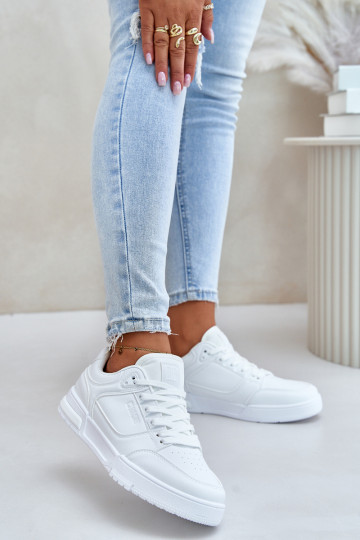 Sneakersy Damskie Big Star OO274A549 Hi-Poly System Białe 2