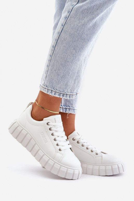Warm Women's Sneakers Big Star MM274616 White Warm Women's Sneakers Big Star MM274616 White