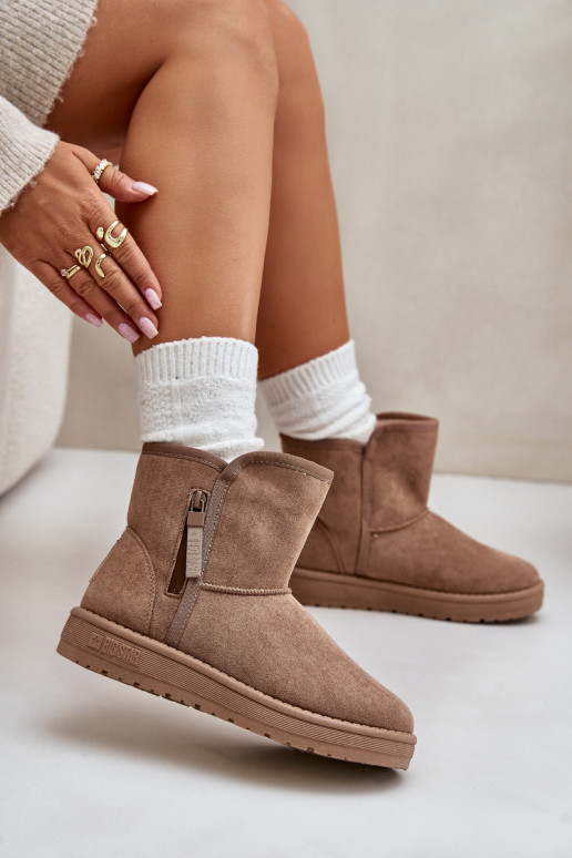 Women's Snow Boots Big Star OO274A165 Beige