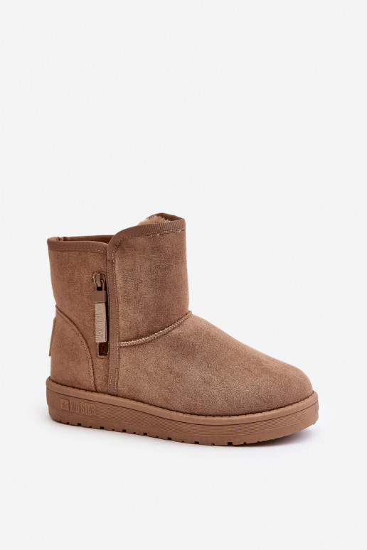 Women's Snow Boots Big Star OO274A165 Beige