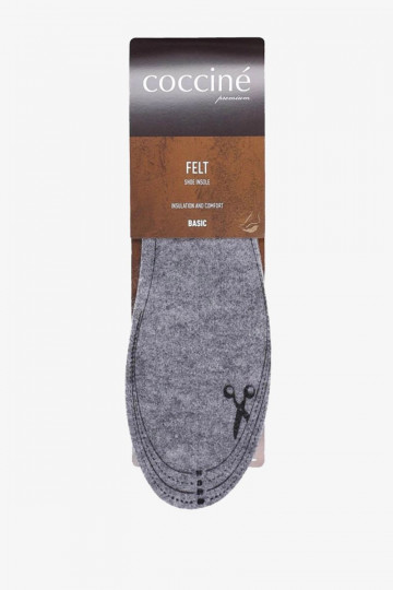 Coccine Felt insole Large foot for cutting 47-50