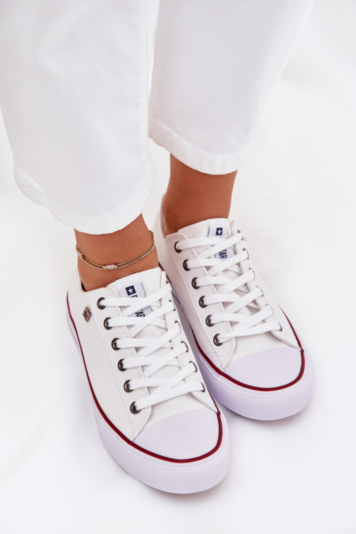 Ladies Low Sneakers Big Star DD274A232 White