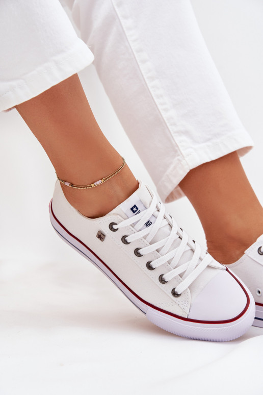 Ladies Low Sneakers Big Star DD274A232 White