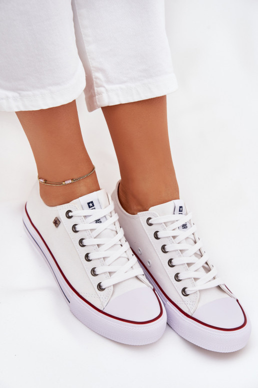Ladies Low Sneakers Big Star DD274A232 White