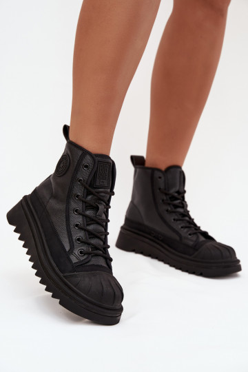 High Women's Sneakers Insulated Big Star OO274A355 Black 2