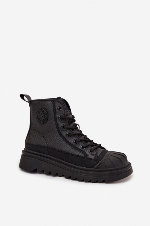 High Women's Sneakers Insulated Big Star OO274A355 Black