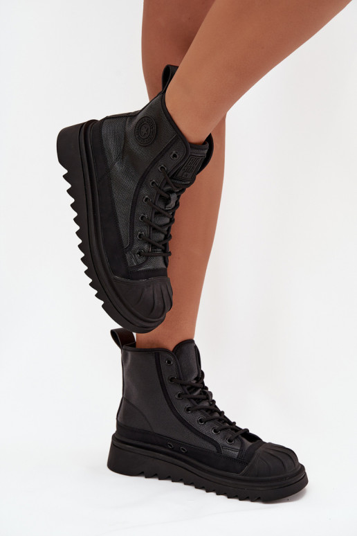 High Women's Sneakers Insulated Big Star OO274A355 Black