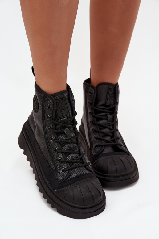 High Women's Sneakers Insulated Big Star OO274A355 Black