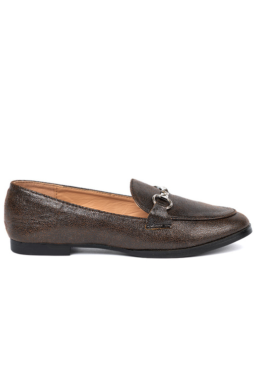 Moccasins from eco leather