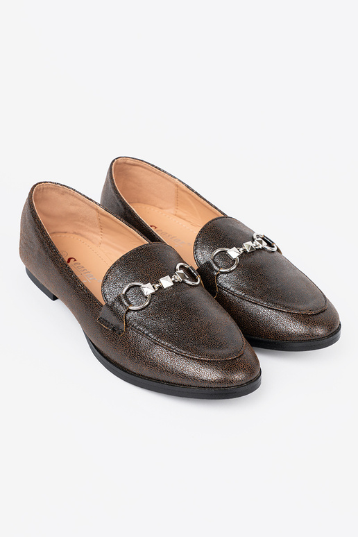 Moccasins from eco leather