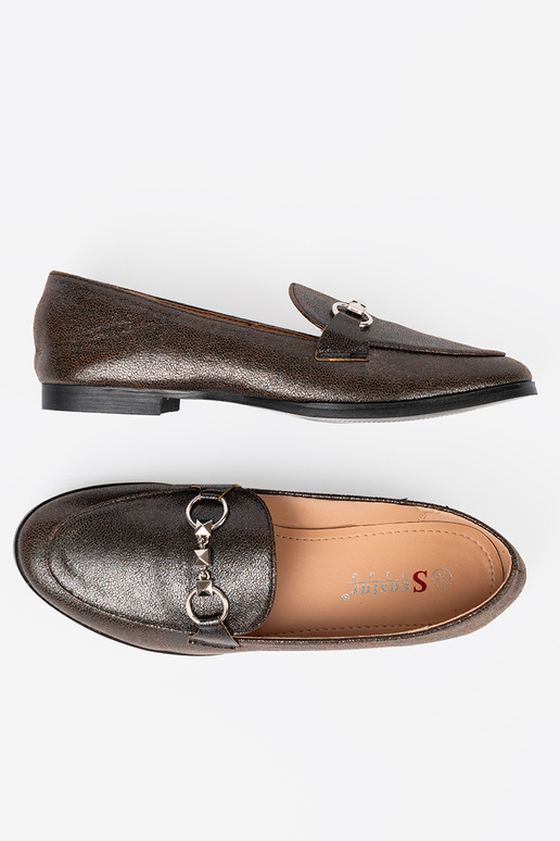Moccasins from eco leather