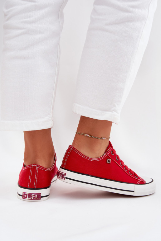 Women's Low Sneakers Big Star DD274A234 Red