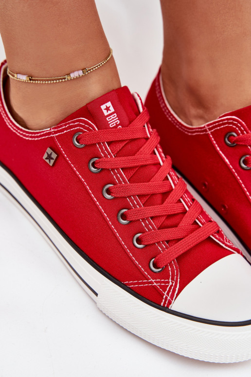 Women's Low Sneakers Big Star DD274A234 Red