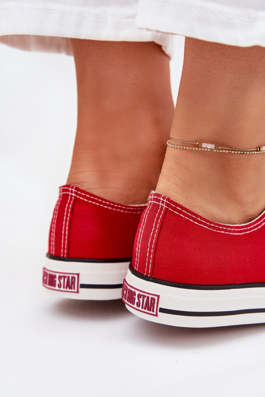 Women's Low Sneakers Big Star DD274A234 Red