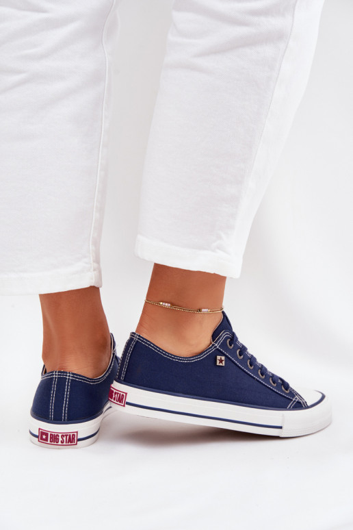 Women's Low Sneakers Big Star DD274A235 Navy Blue