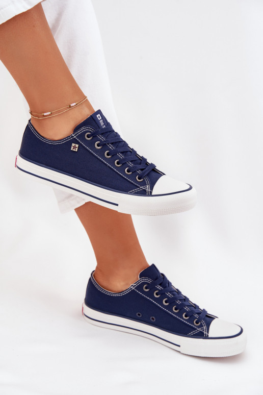 Women's Low Sneakers Big Star DD274A235 Navy Blue