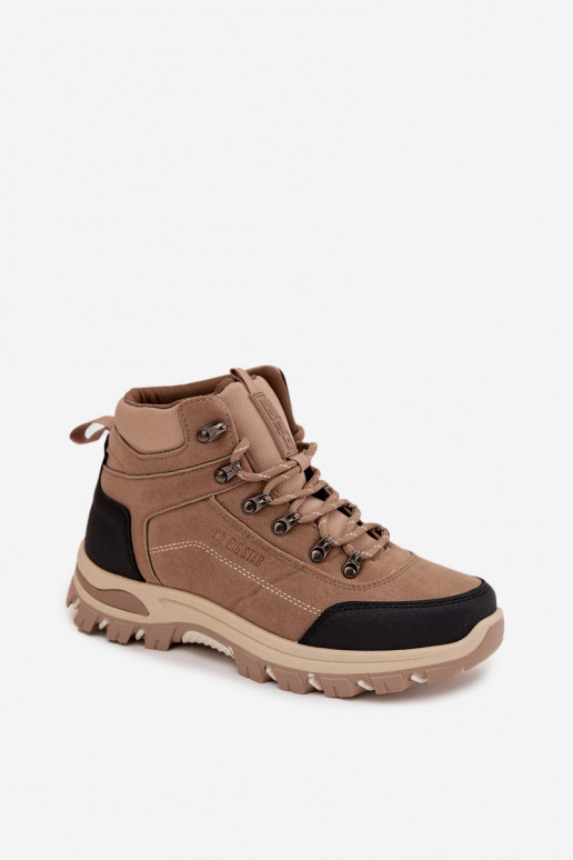 Womens Hiking Shoes Big Star SS274095 Beige Womens Hiking Shoes Big Star SS274095 Beige
