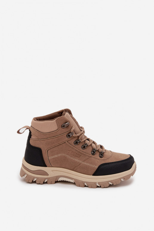 Womens Hiking Shoes Big Star SS274095 Beige Womens Hiking Shoes Big Star SS274095 Beige