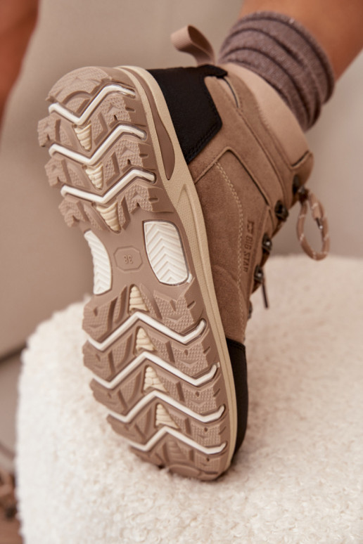 Womens Hiking Shoes Big Star SS274095 Beige Womens Hiking Shoes Big Star SS274095 Beige