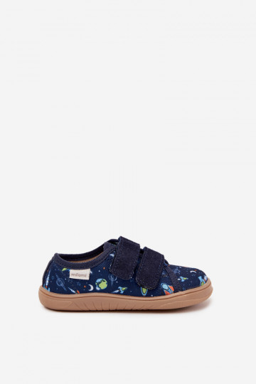 Barefoot Slippers Boys Cosmos Milami Dark Blue Saphira 2