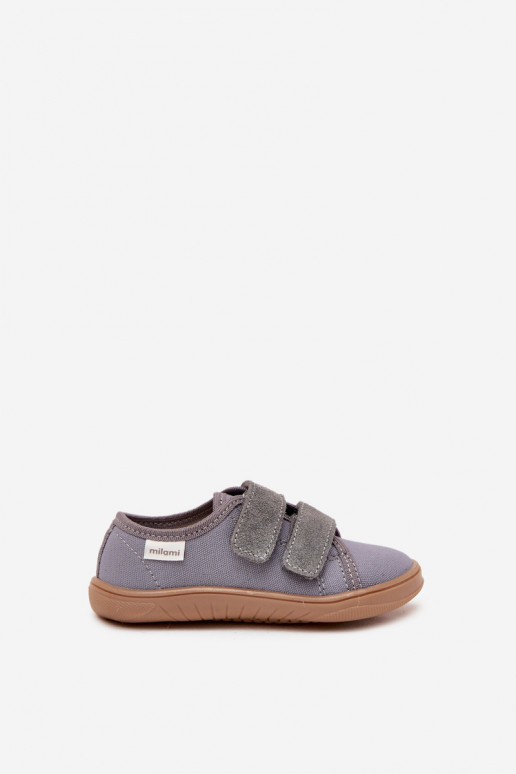 Barefoot Slippers Boys Smooth Milami Gray Saphira Barefoot Slippers Boys Smooth Milami Gray Saphira