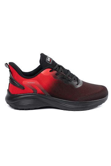 Black and Red light sneakers mens 2