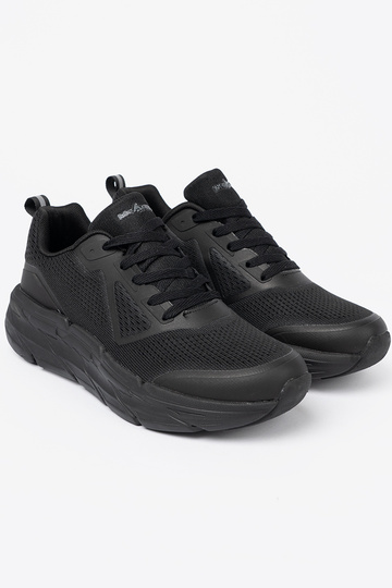 black sports shoes mens Inith mesh McArthur