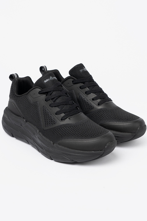 black sports shoes mens Inith mesh McArthur