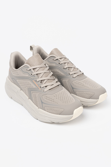 Comfortable sneakers gray z siateczkoIną strukturą McArthur